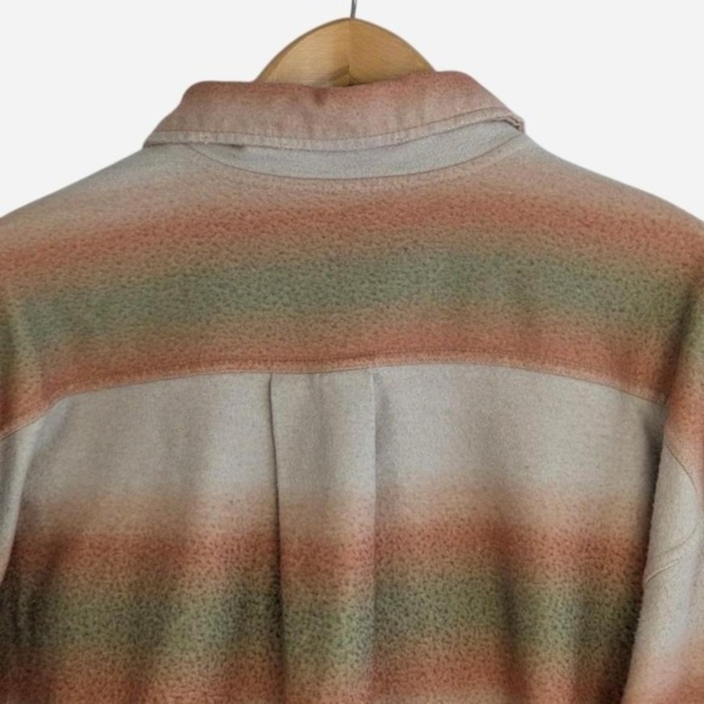 Free People Printed Ruby Shacket Marzipan Combo Oversized Medium - Picture 9 of 13